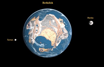 Bethdish from high orbit.