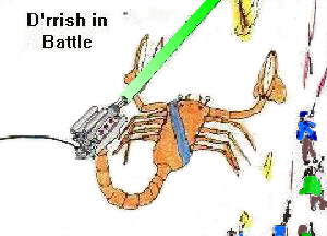 Kazsh-ak Tier in battle. My own drawing.